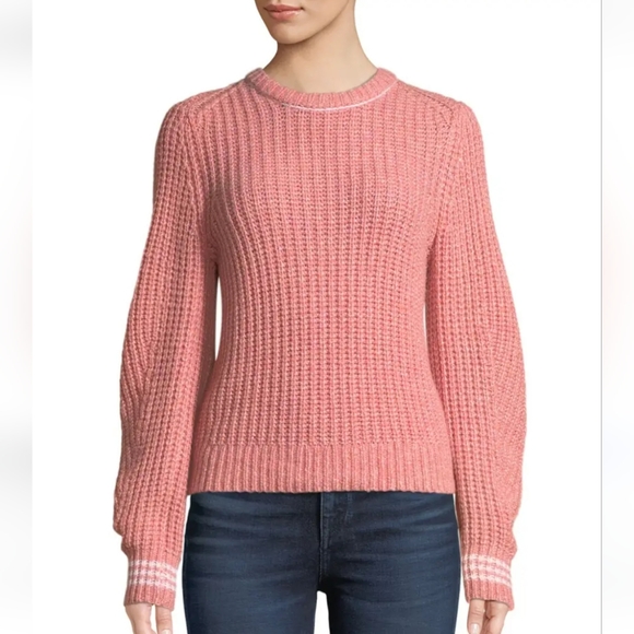 Rag & Bone Cheryl Crew Merino Wool Blend Sweater Size Small Petite - Picture 1 of 8